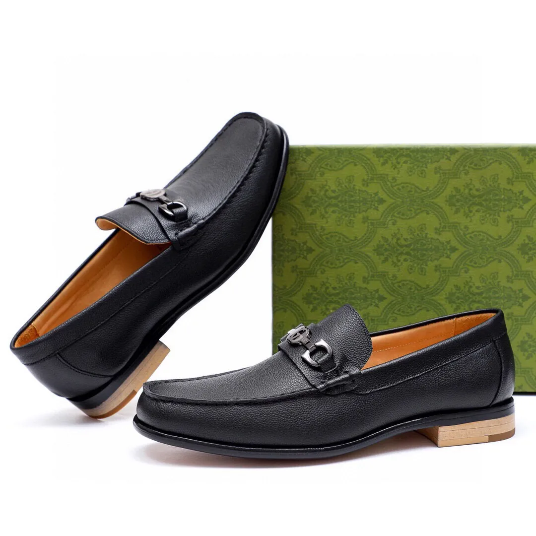 Men's shoes 💰500 💐Gucci GUCCI official website men's business formal leather shoes updated 💥Hong Kong counters synchronized new styles 💥completely one-to-one replica shipments 👍Except for zero difference in counter quality, they are all made of imported first-layer pebbled calfskin uppers with original hardware buckles ➕water-dyed cow 🐂 leather lining, original combination outsole, matching code 38-44 (45🉑️customized)